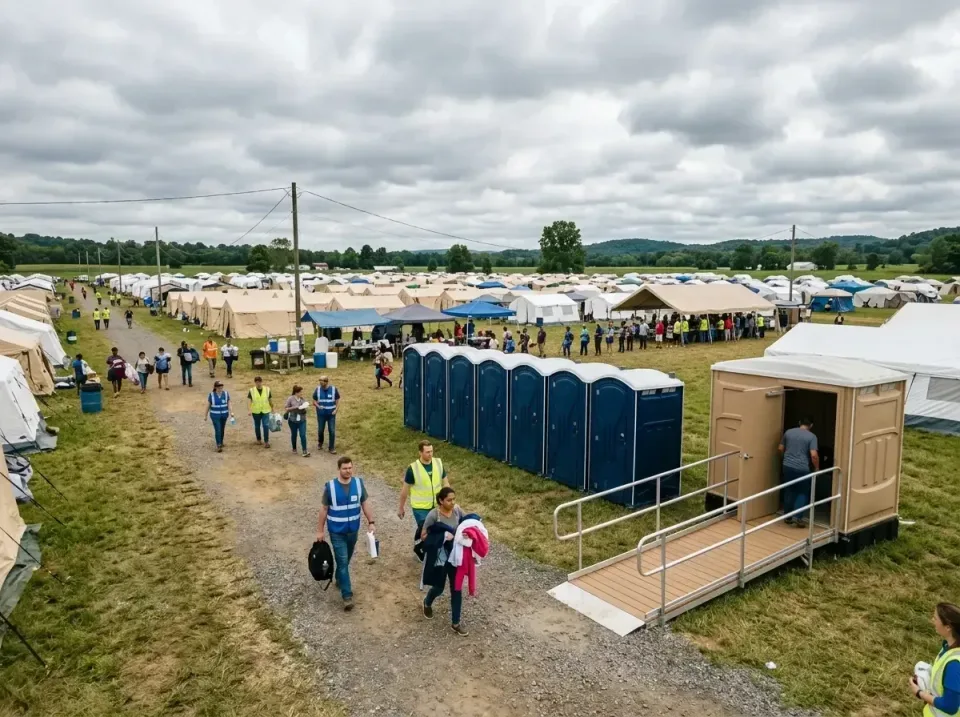 disaster-relief-camp-restrooms-010 — frequently asked questions, Dumpster & Portable Bathrooms Rental in Bremen, IN